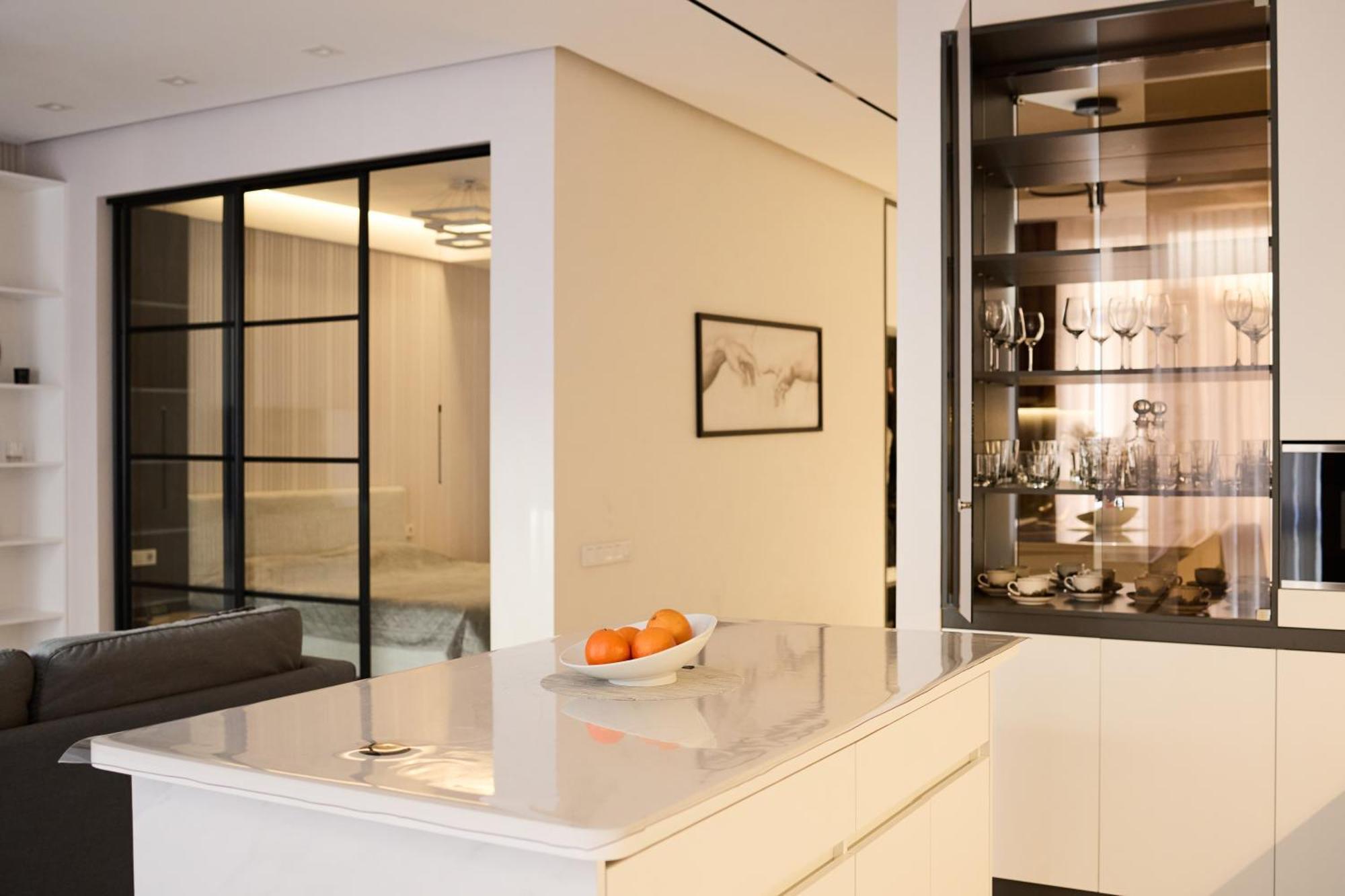 Lovely 1-Bedroom Rental Unit In Downtown Dushanbe Exterior foto